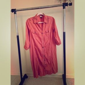 Burnt orange dress/jacket